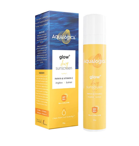 Papaya & Vitamin C SPF 50+ PA+++ Glow+ Dewy Sunscreen - 50 g